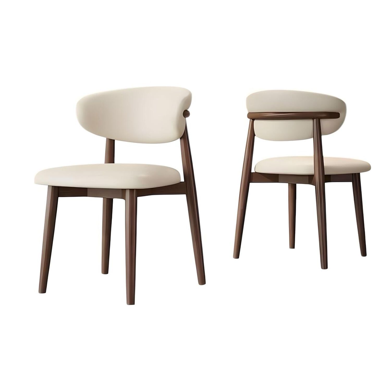Pack 2 Sillas De Comedor Madera Caf&eacute; Family By Lubabycas image number 8.0