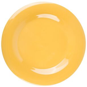 Set 3 Platos Melamina Amarillo 23 Cm