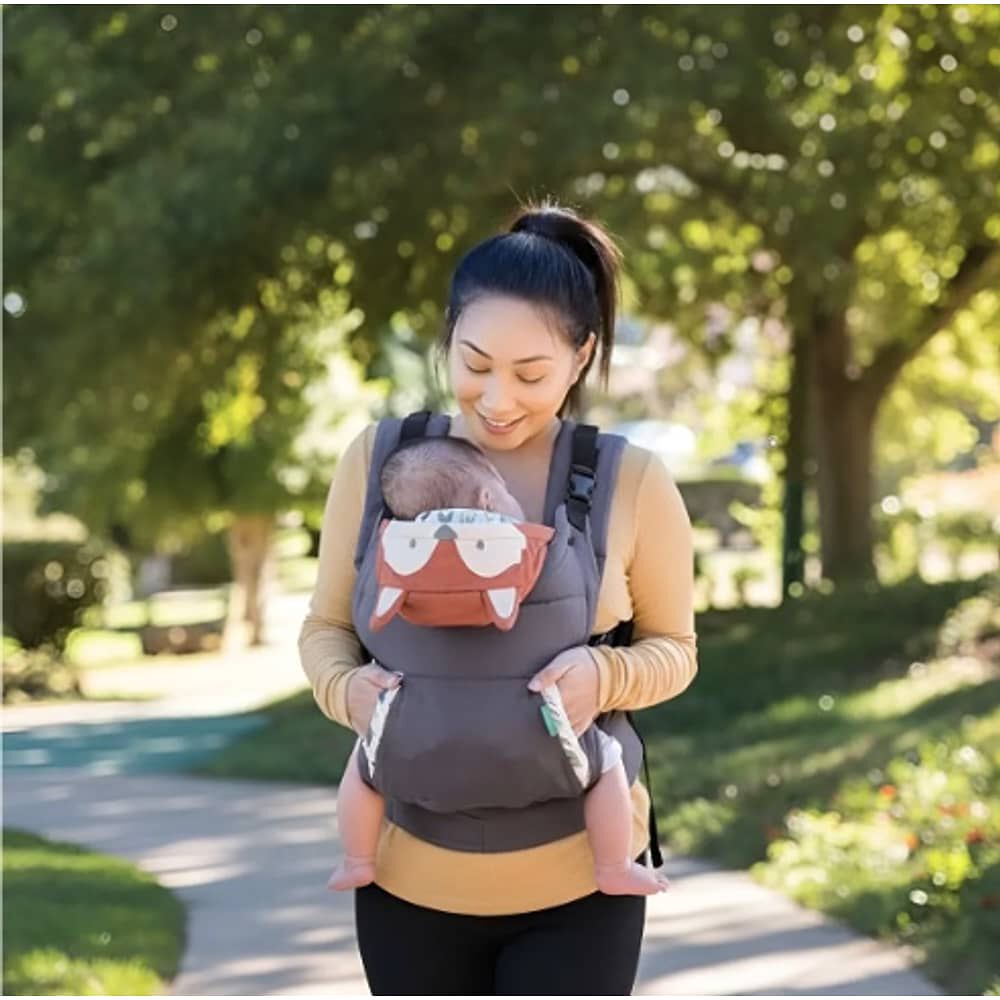 Portabeb&eacute; Ergon&oacute;mico Fox Capucha image number 2.0
