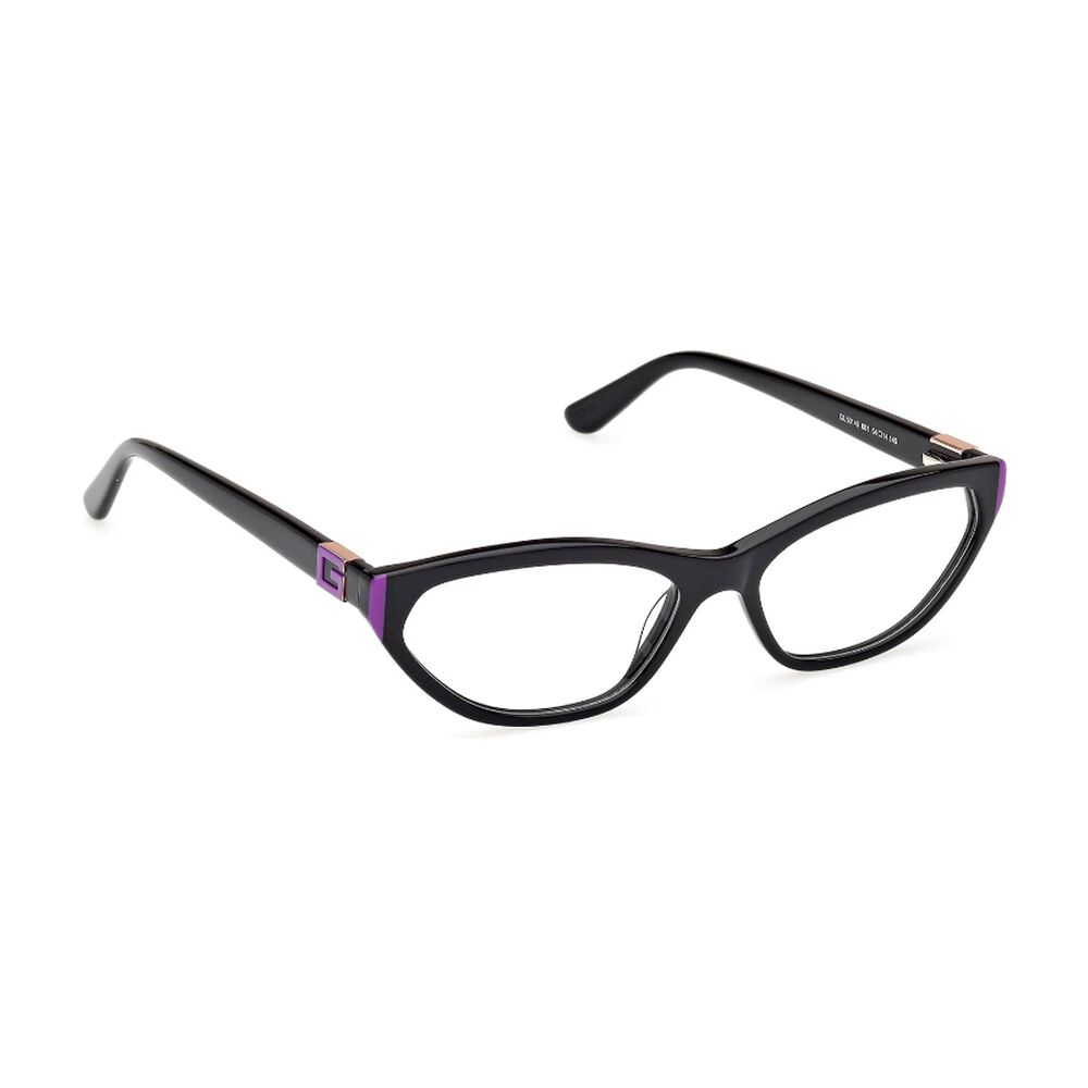 Lentes &Oacute;pticos Negro Brillante Guess image number 7.0