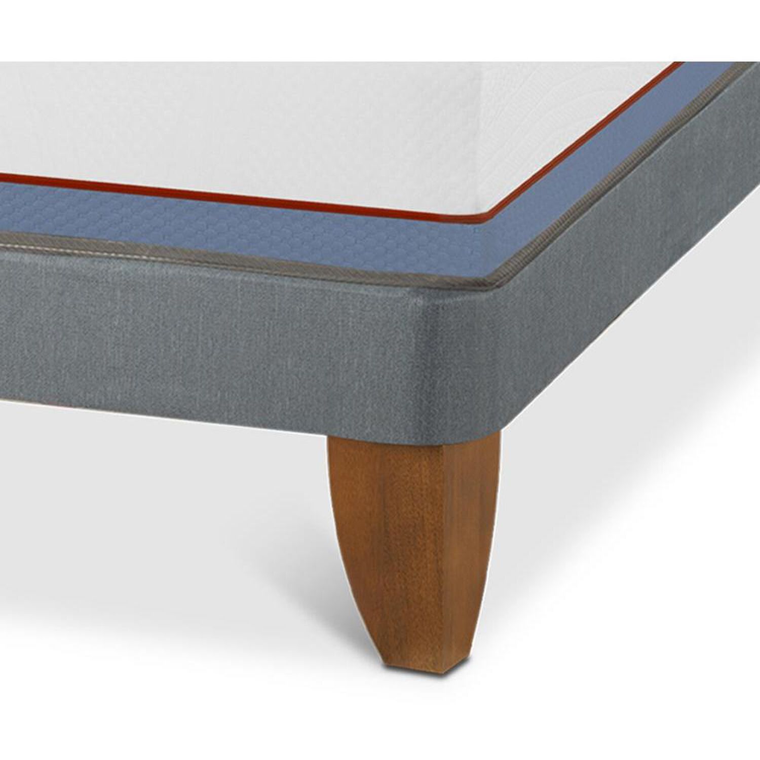 Cama Europea Cic Excellence Plus / 2 Plazas / Base Dividida + Set De Maderas image number 3.0