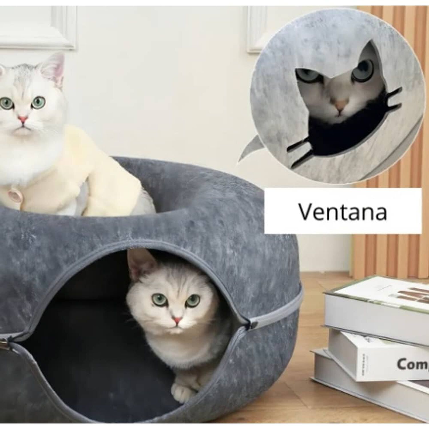 Tunel Cama Gato Mascota Talle Grande image number 1.0