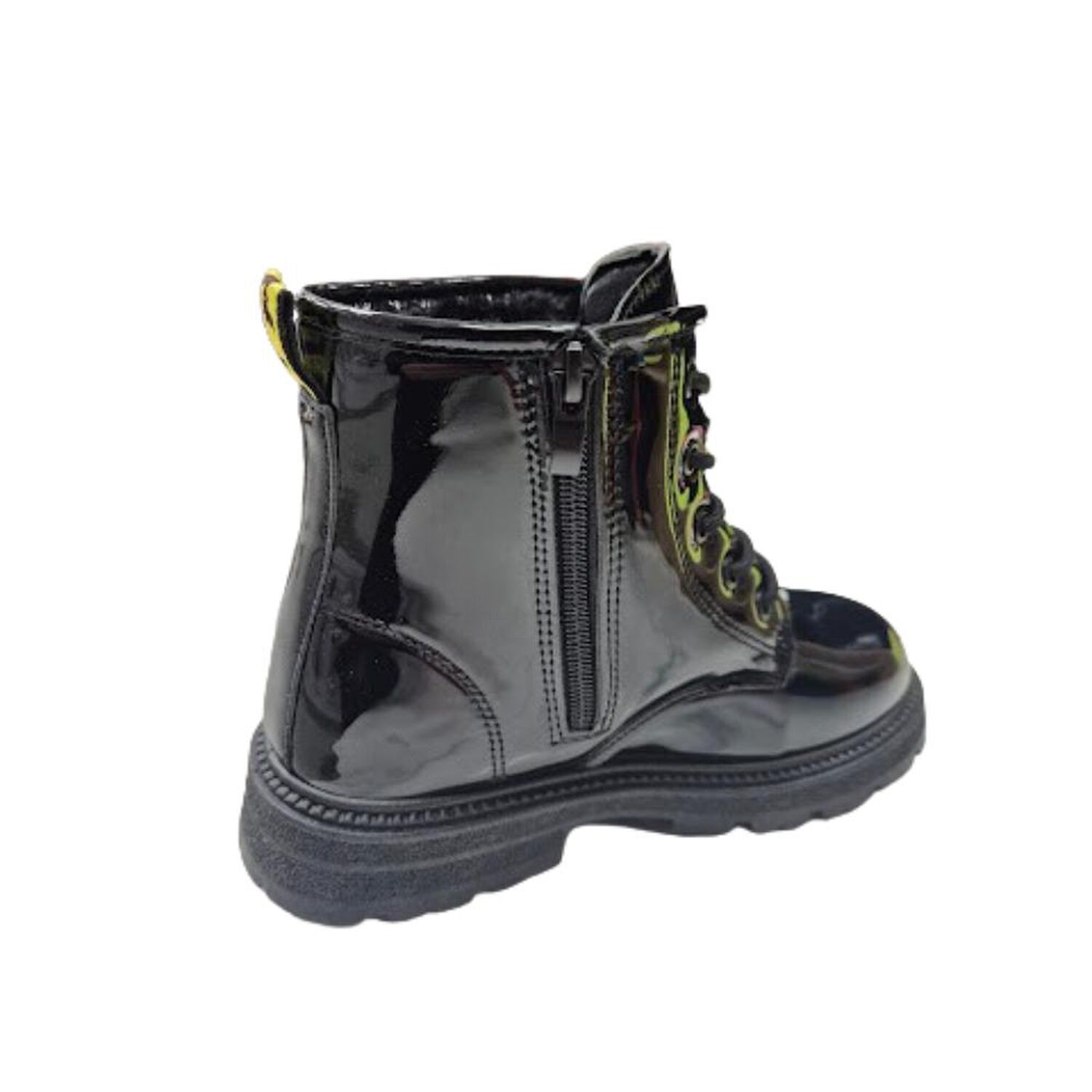 Bota De Invierno Charol Ni&ntilde;a Negro image number 1.0