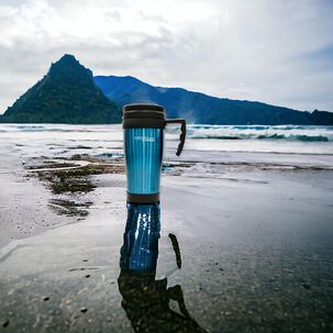 Vaso Térmico De Acero Inoxidable Mug 420 Ml Thermos - Verde
