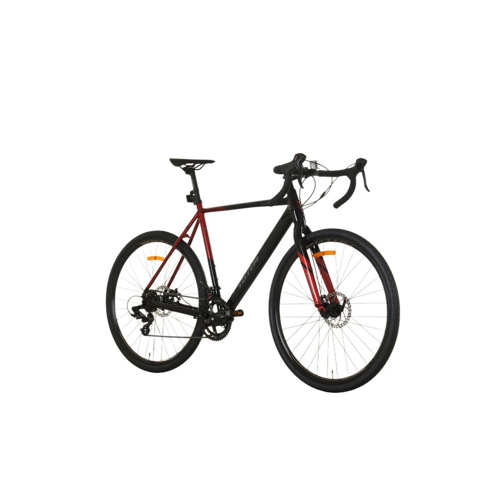 Bicicleta Gravel Totem 700*58 Gravel-x Negro Rojo image number 0.0