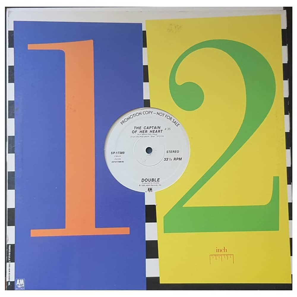 Double - The Captain Of The Heart (promo) | 12" Maxi Single Usado image number 0.0