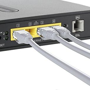 Cable De Red Alta Velocidad 10 Mt Cat5e Cable Lan Internet Conexi&oacute;n Rj45 Lista