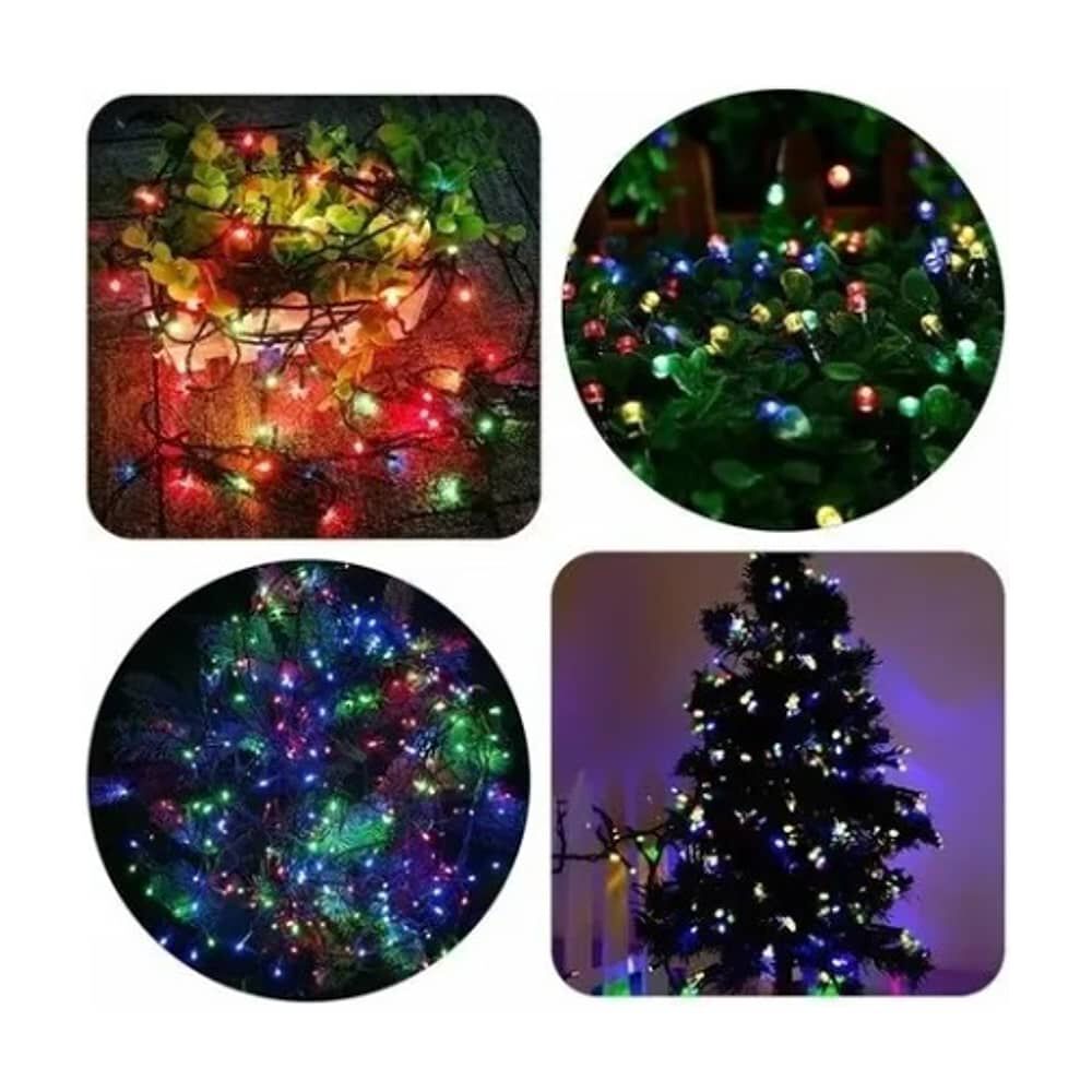 Guirnalda Con Luces Multicolor 200 Luces Navide&ntilde;as Decorativas image number 0.0