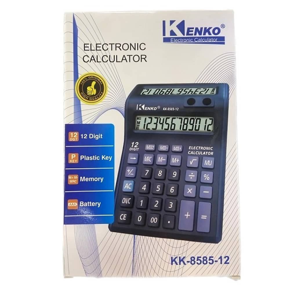 Calculadora Electr&oacute;nica De Escritorio Kk-8585-12 image number 2.0