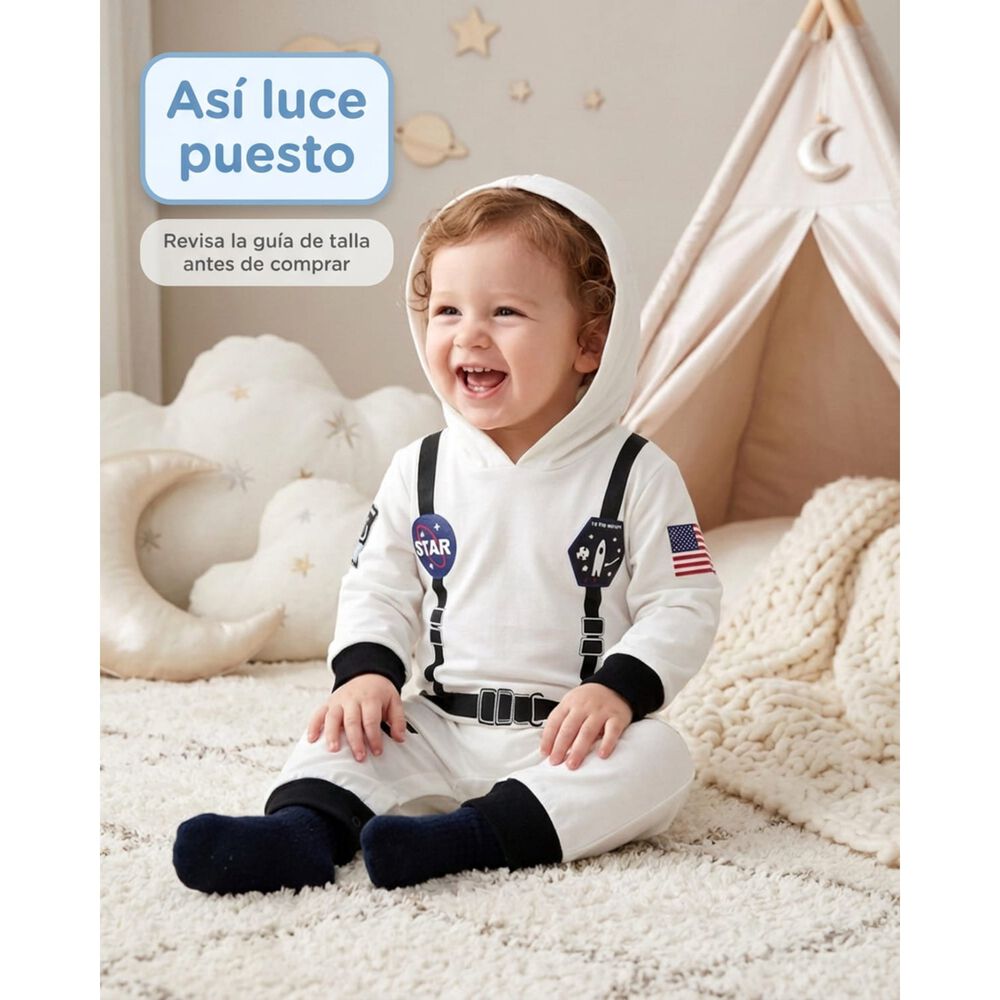 Disfraz Astronauta Cosplay Juego Rol Traje Espacial Ni&ntilde;os image number 31.0