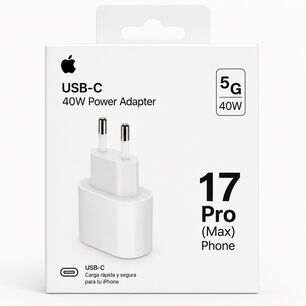 Adaptador Cargador Usb-c 40w Iphone 17