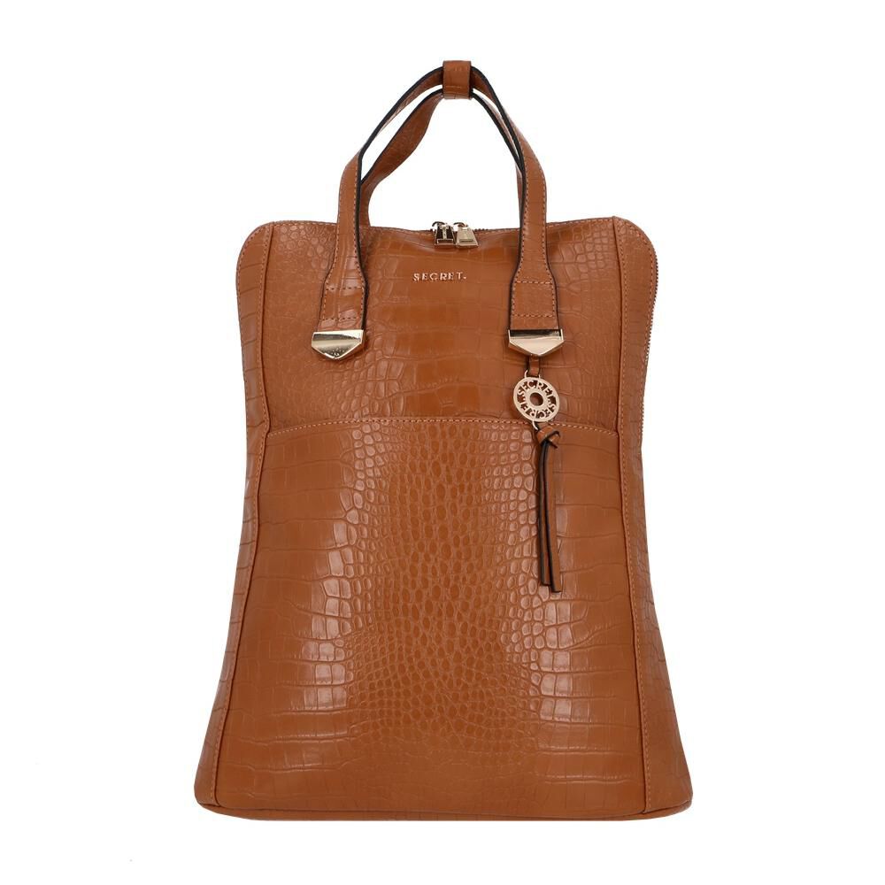 Mochila Notebook Secret Bulgaria Sc6 Café 15" image number 0.0