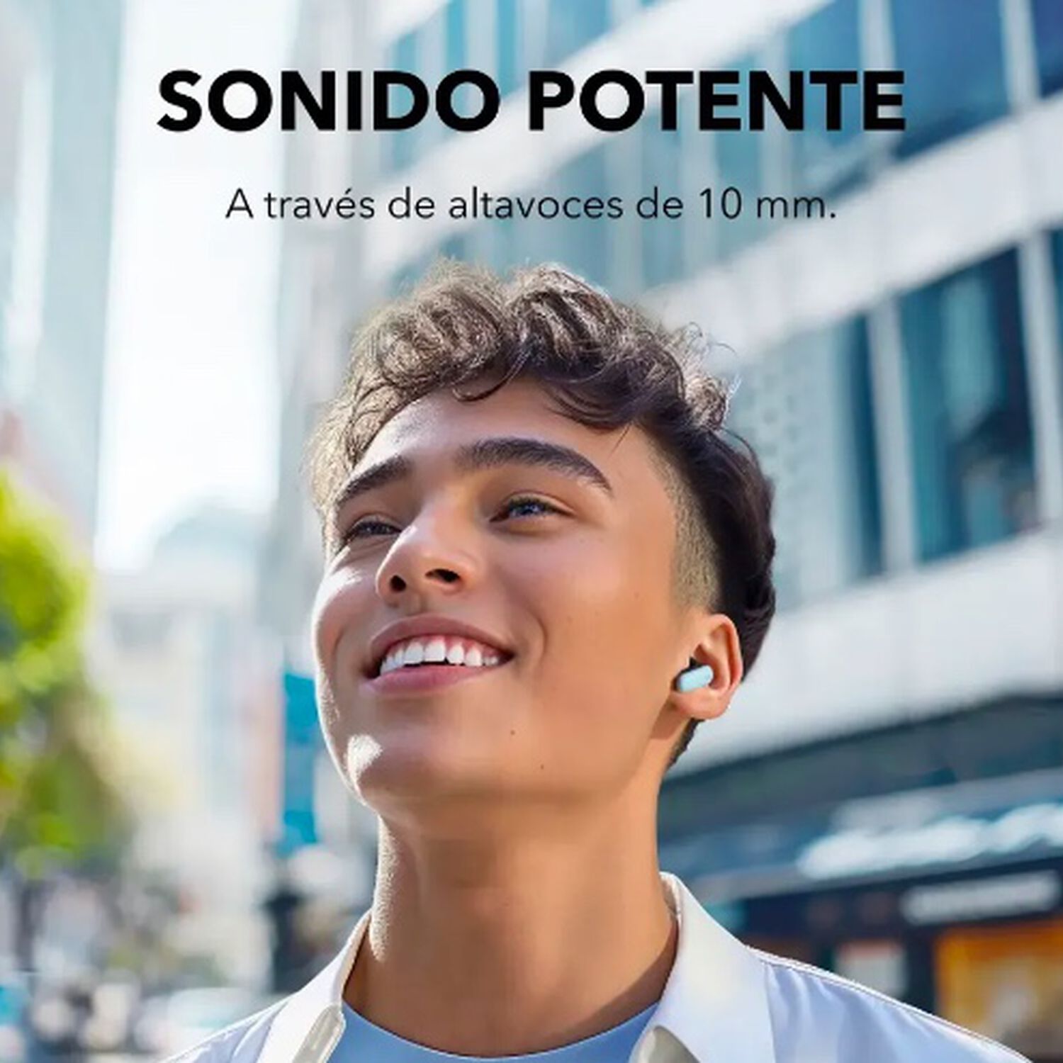 Aud&iacute;fonos Bluetooth Celeste image number 3.0