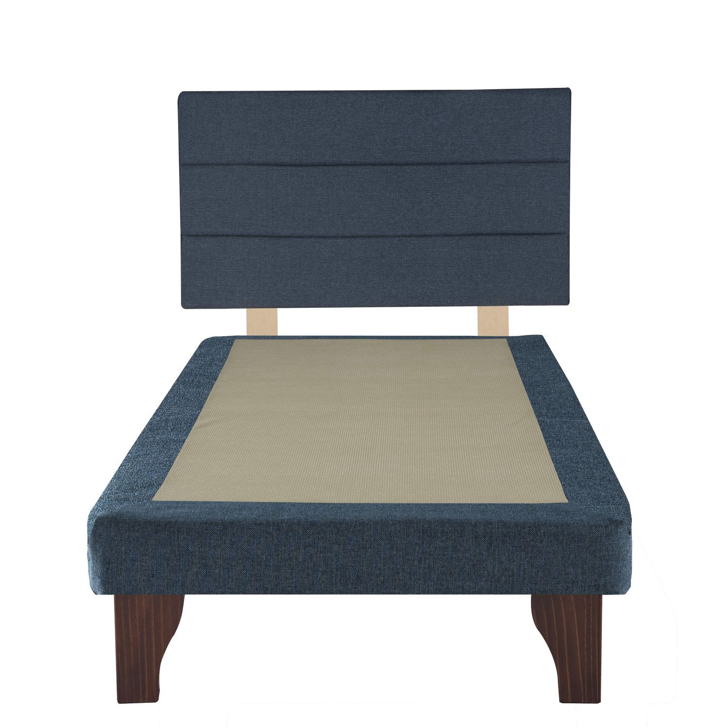 Cama Europea 1 Plaza 190 Respaldo Atacama image number 3.0