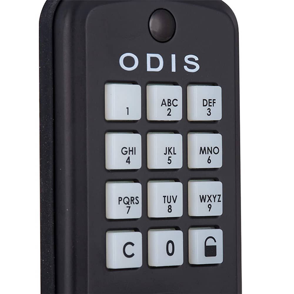 Cerrojo Digital Odis 6400 Color Negro image number 5.0