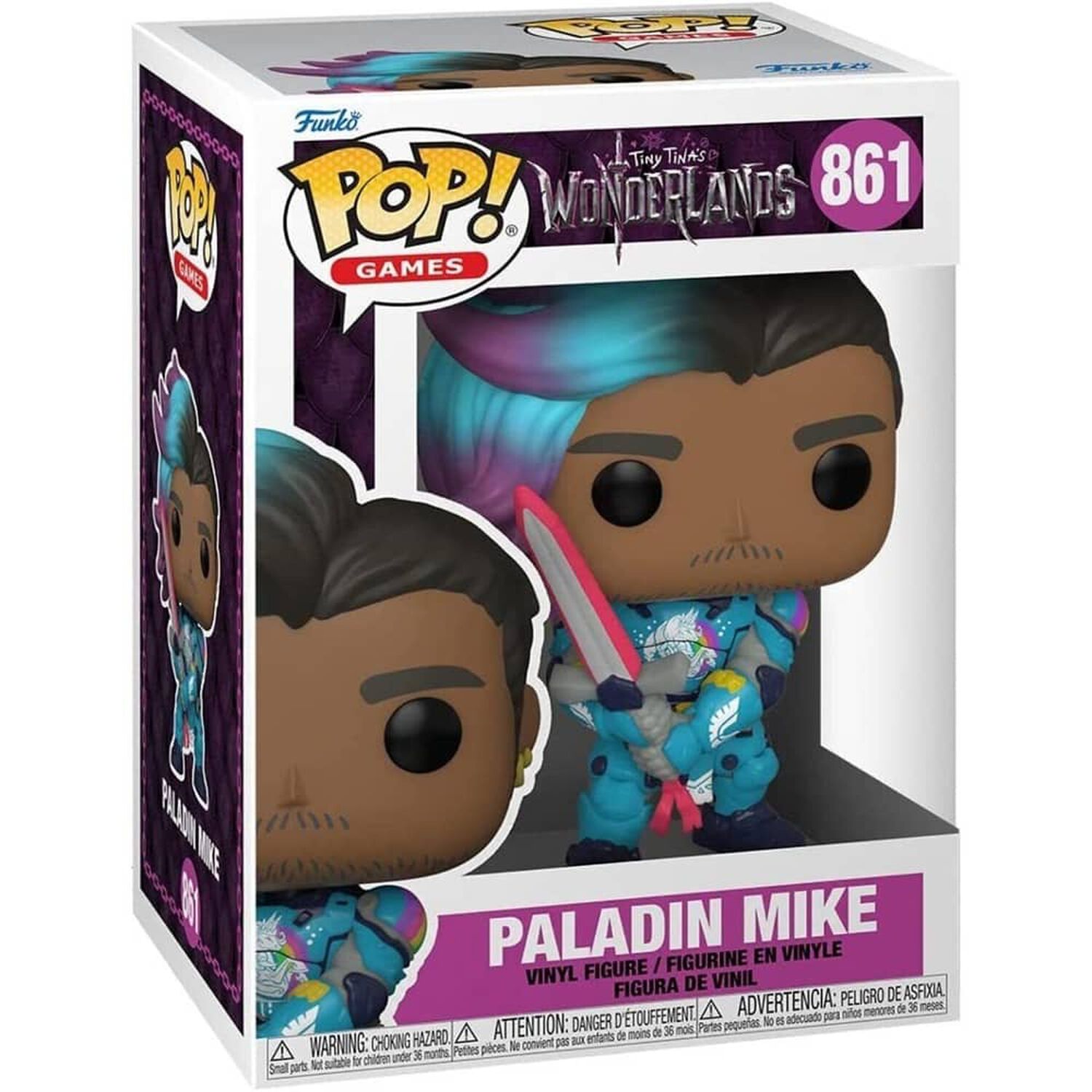 Funko Pop Wonderlands Paladin Mike image number 0.0