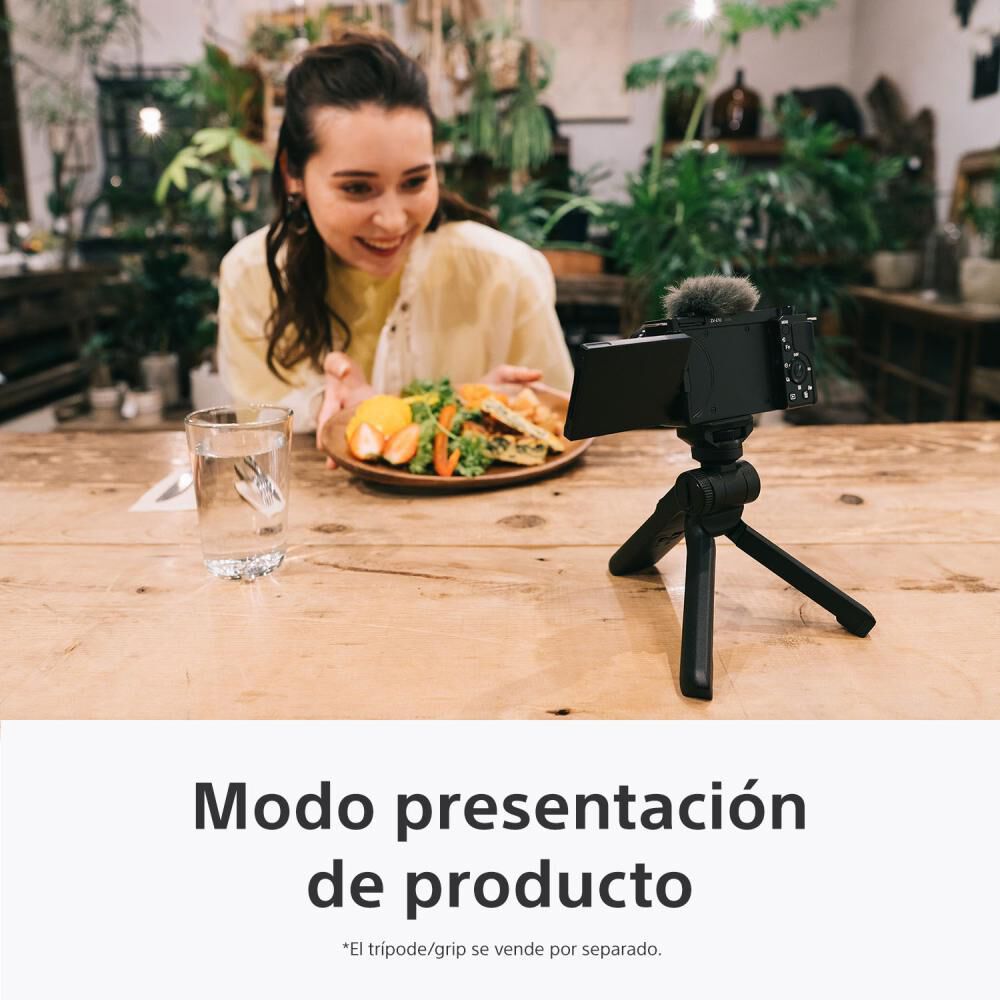 C&aacute;mara Semiprofesional Sony ZV-E10K/BQ E / 4k UHD image number 6.0