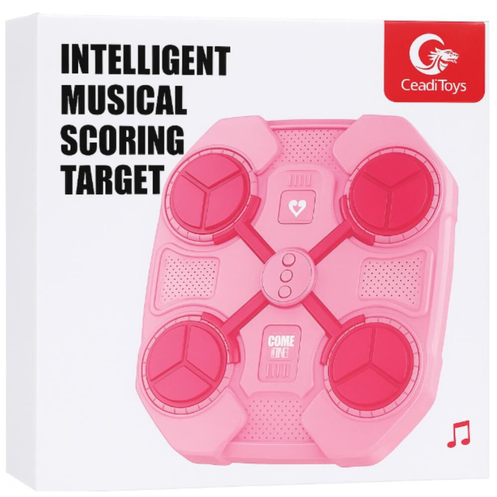 Máquina De Boxeo Musical Rosa Bluetooth Para Niñas 8-12 Años image number 1.0