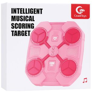 Máquina De Boxeo Musical Rosa Bluetooth Para Niñas 8-12 Años