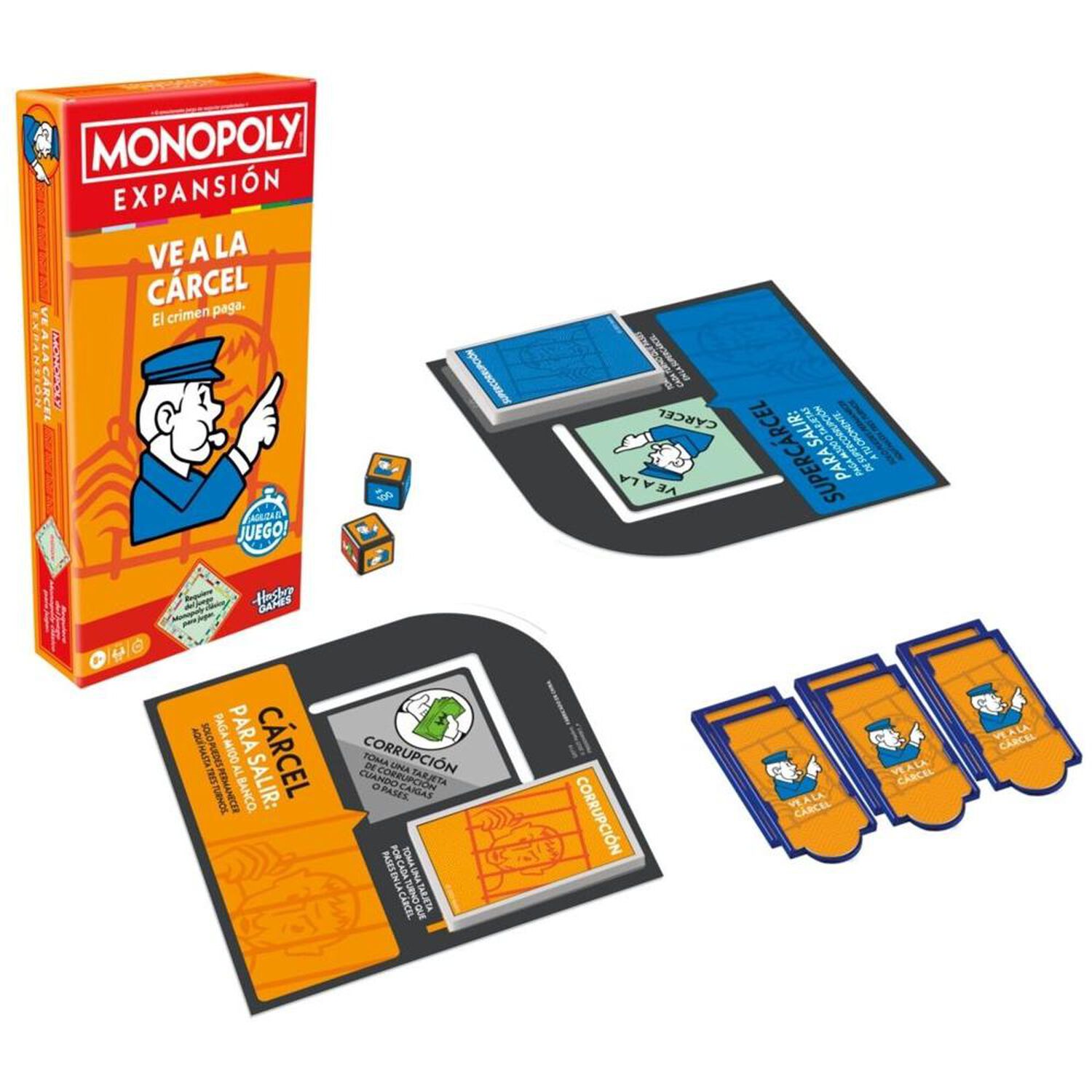 Juego De Mesa Monopoly Expansi&oacute;n Ve A La Carcel image number 4.0
