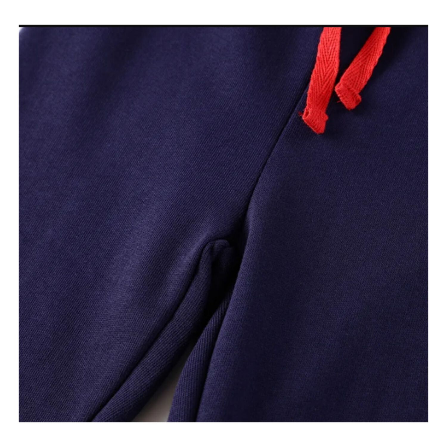 Pantal&oacute;n Buzo Ni&ntilde;o 100% Algod&oacute;n Jump Kids Azul Oscuro Tiburones image number 2.0