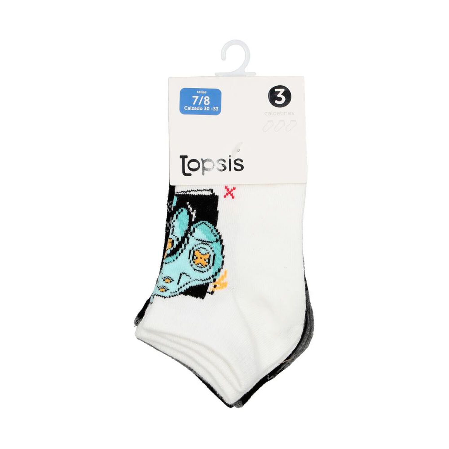 Calcetines Topsis / 3 Pares image number 1.0