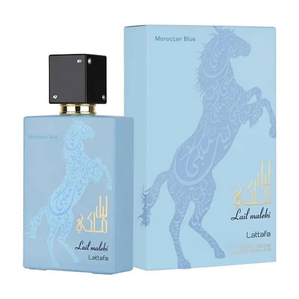 Lattafa Lail Maleki Moroccan Blue Edp 100ml image number 0.0