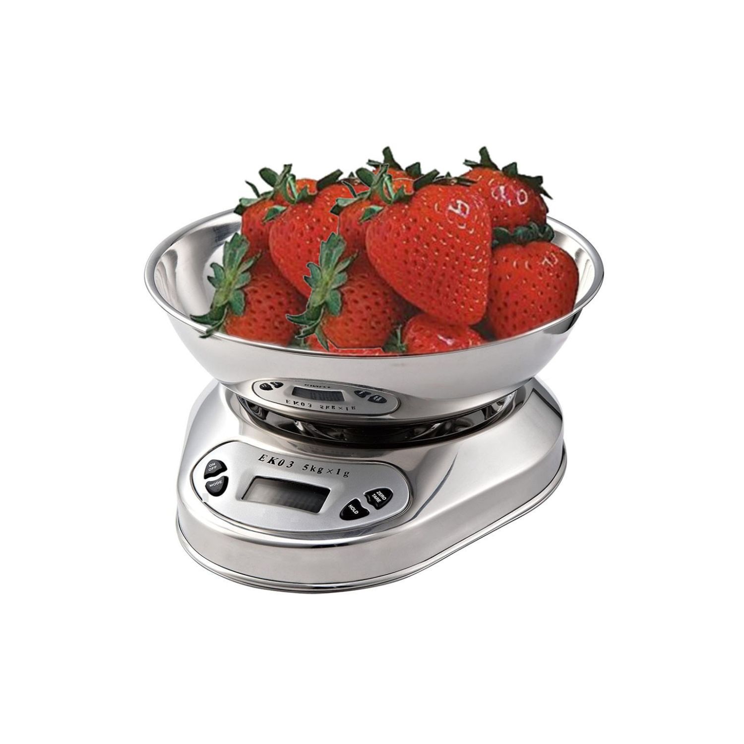 Pesa Digital Cocina Bowl Acero Recipiente 5kg Pantalla Lcd image number 5.0