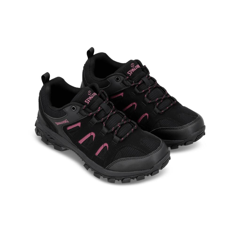 Zapatilla Spalding Mujer Sand Negro image number 3.0