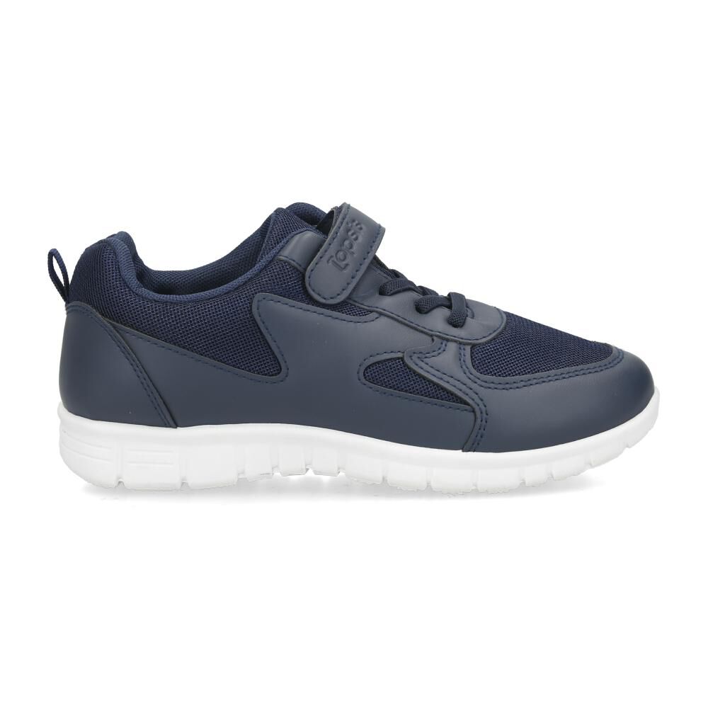 Zapatilla Infantil Niño Topsis Navy image number 2.0