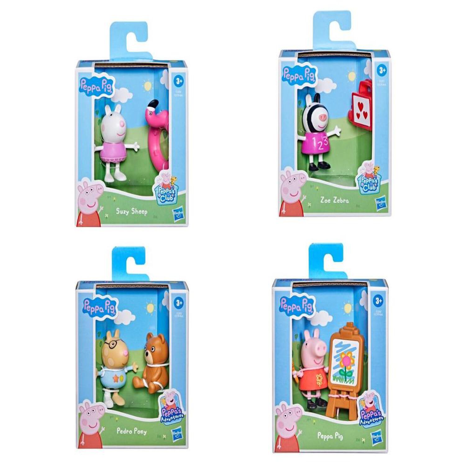 Figura De Acci&oacute;n Peppa Pig Amigos Divertidos image number 0.0