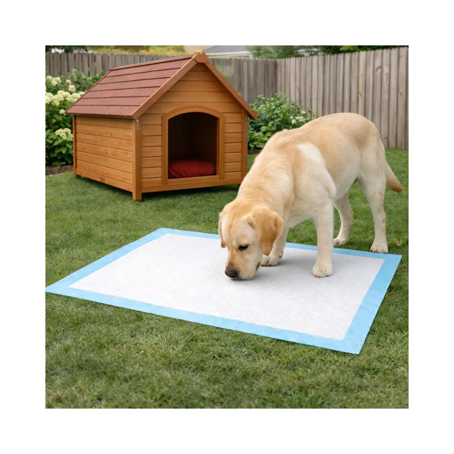 Pack 12 Sabanillas 45x60cm De Entrenamiento Para Perros Mascotas image number 2.0