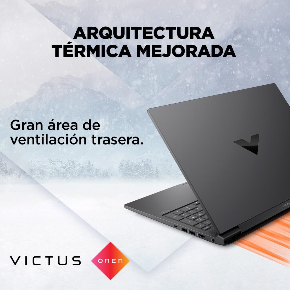 Notebook Gamer 16.1" HP Victus 16-R1016LA / Intel Core I7 / 32 GB RAM / Nvidia Geforce RTX 4070 / 1 TB SSD image number 8.0