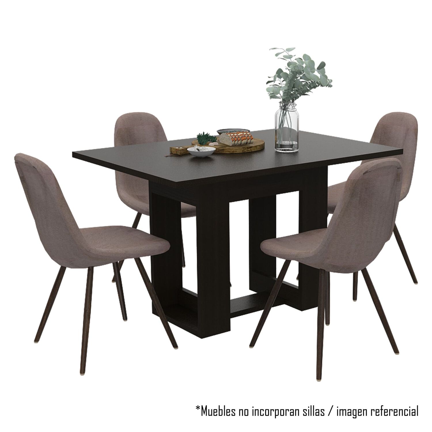 Mesa De Comedor Fm-003n Negro image number 1.0