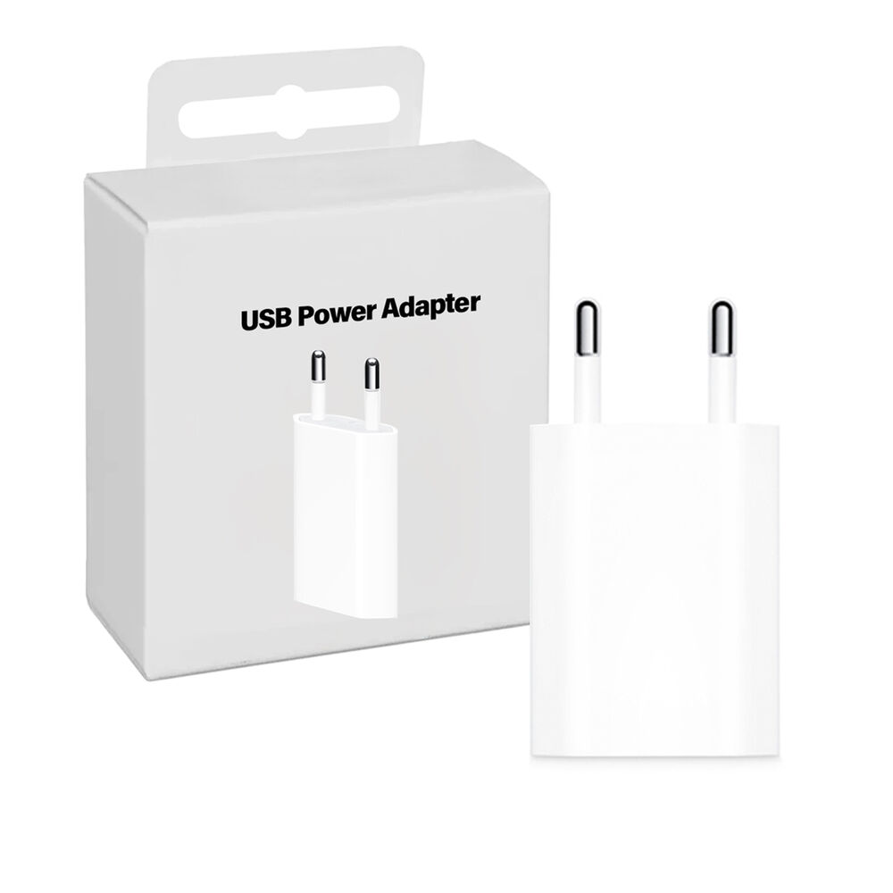 Adaptador Cargador Usb-a 5w Carga Rapida Para Iphone image number 0.0