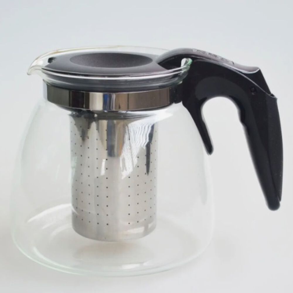 Tetera Jarra Vidrio Filtro Acero Inoxidable image number 2.0