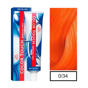 Wella - Tintura Semipermanente Color Touch Special Mix 0/34 60gr + Per&oacute;xido En Crema De 1,9%