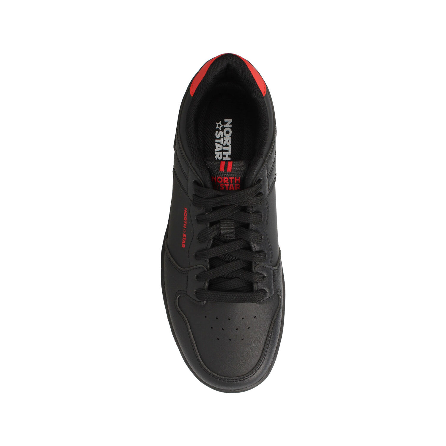 Zapatilla Ni&ntilde;o North Star Michael Negro-rojo image number 3.0