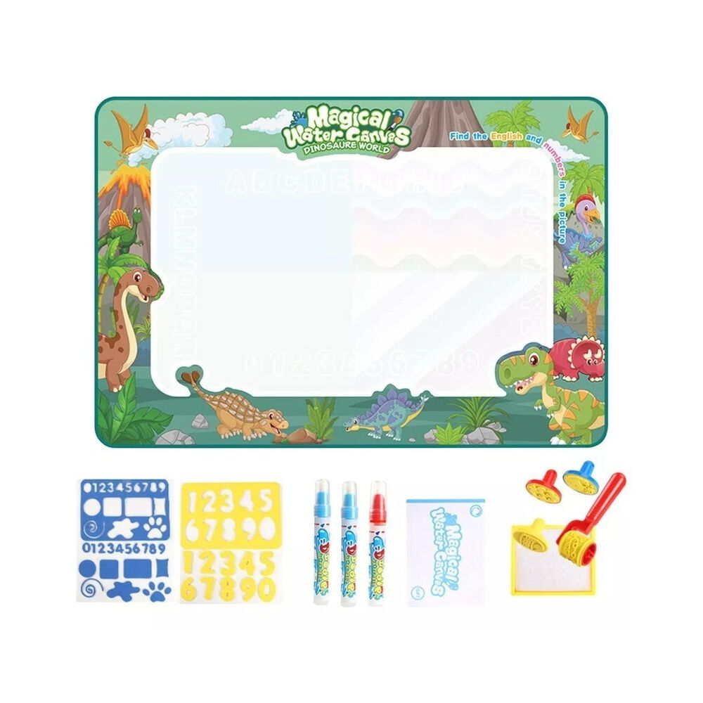 Juguete Alfombra Pizarra M&aacute;gica Con Agua Dinosaurios image number 0.0