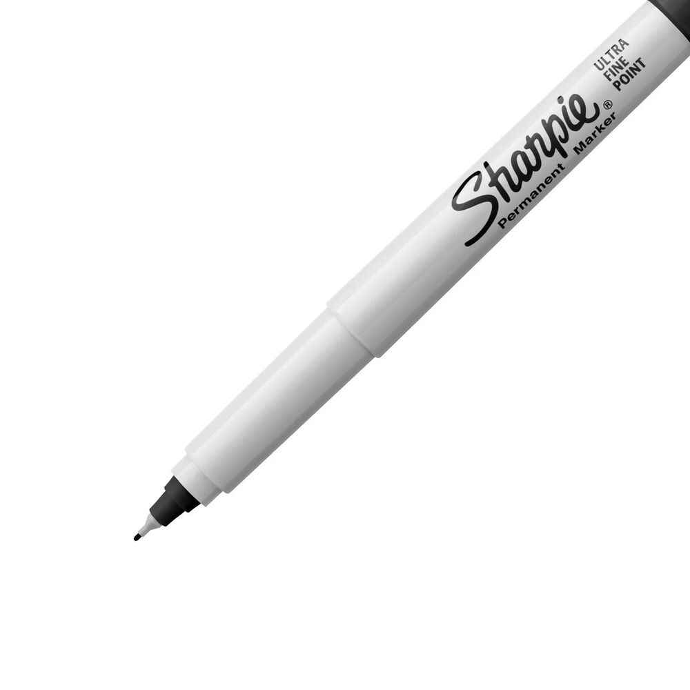Marcador Permanente Sharpie Punta Ultrafina Negro Individual image number 1.0