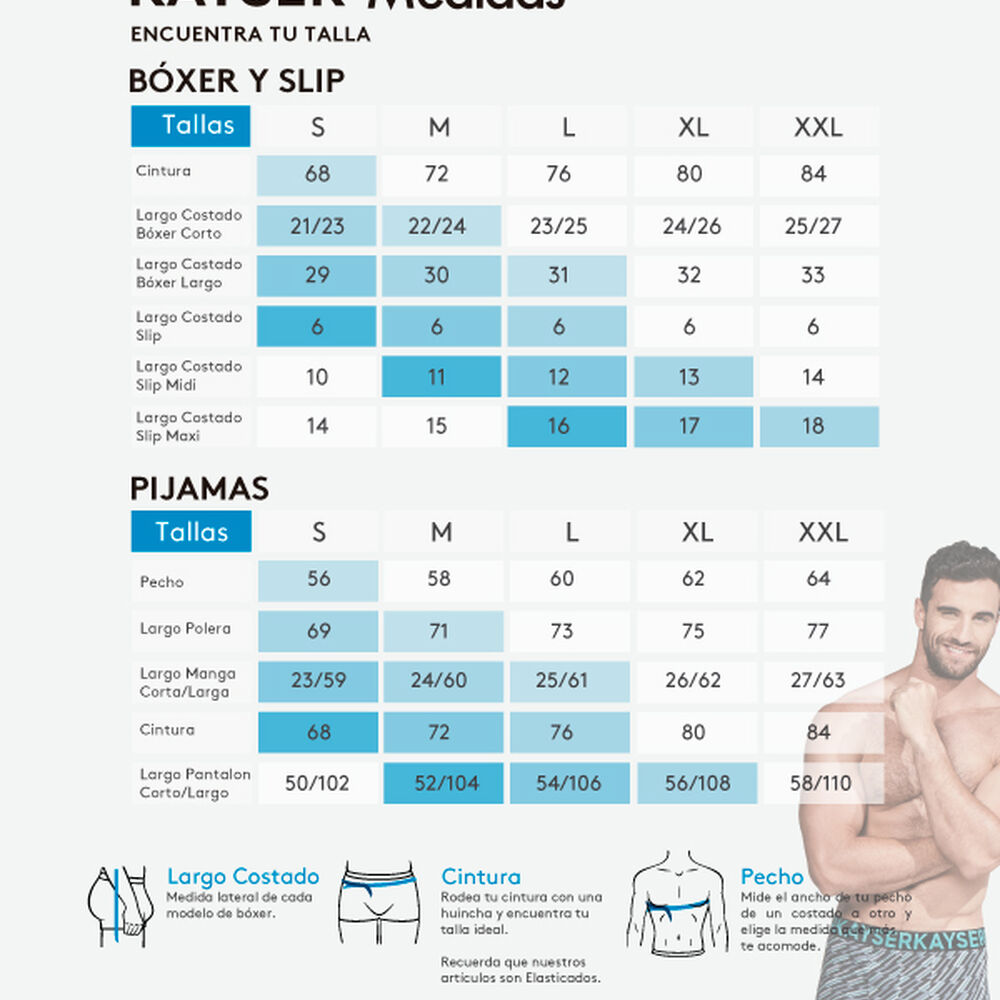 Pack 2x Slip P291.11-gri Kayser image number 4.0