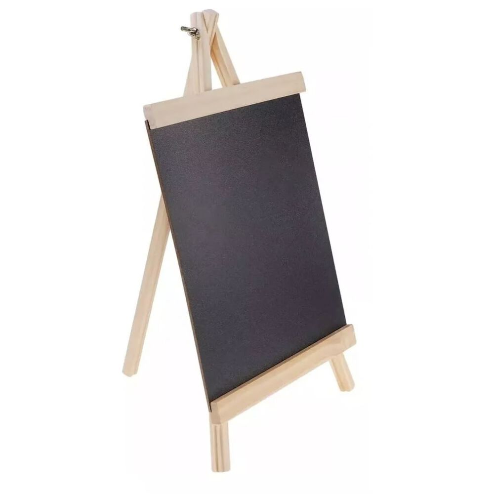 Pizarra Caballete Madera Ajustable Decorativa 25x48cm image number 0.0