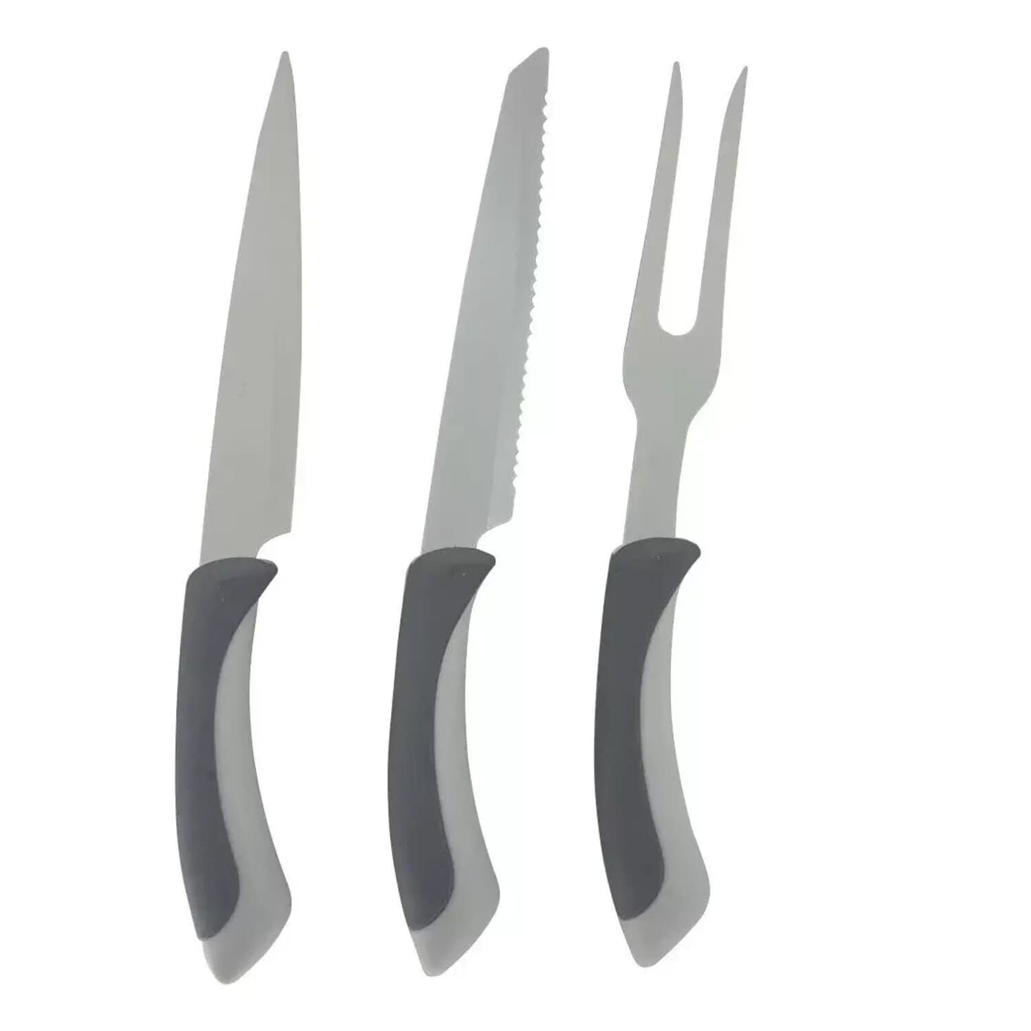 Pack X 3 Set Parrillero 2 Cuchillos Y Tenedor 25 Cm image number 1.0
