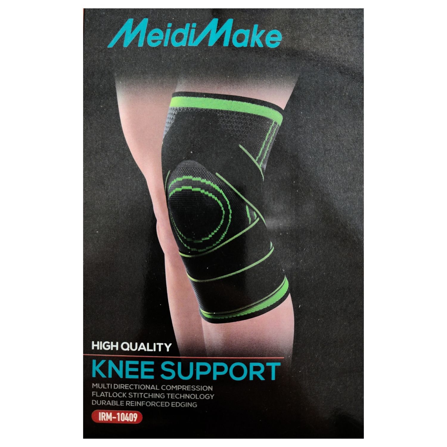 Rodillera Ajustable Compresiva Velcro Deporte Terapia Alivio image number 5.0