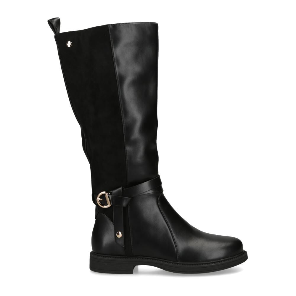 Bota Mujer Via Uno Black image number 2.0