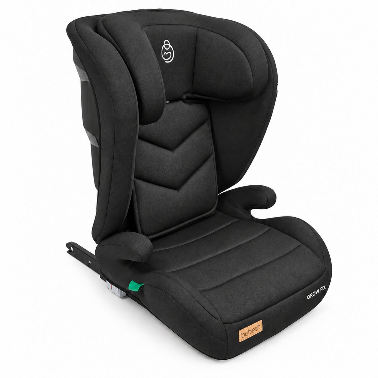Silla Auto Butaca Grow Fix I-size Negro Bebesit image number 0.0