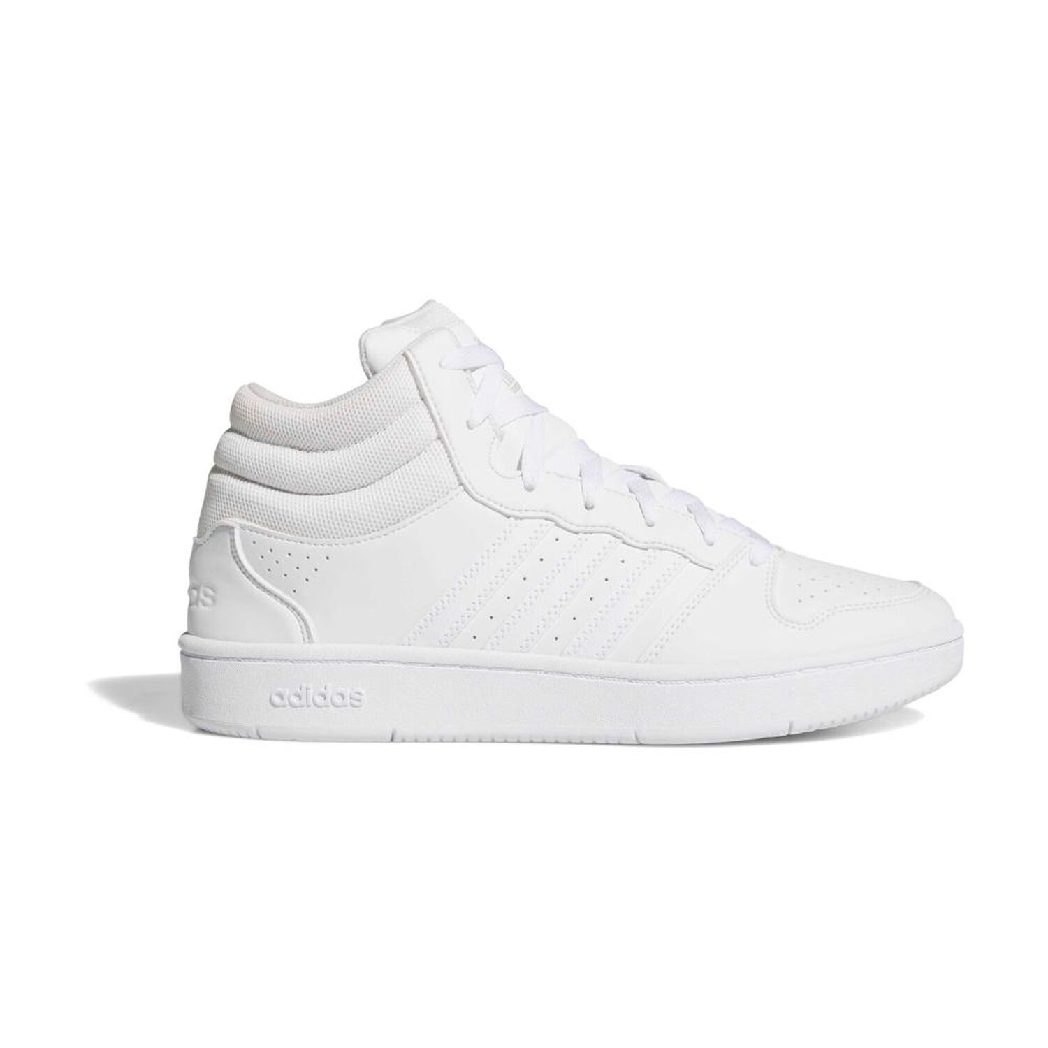 Zapatilla Basketball Hombre Adidas Hoops Mid Classic Blanco image number 0.0