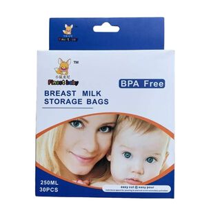 Bolsas P&aacute;ra Leche 30 Unidades 24cm Resistentes Reutilizables
