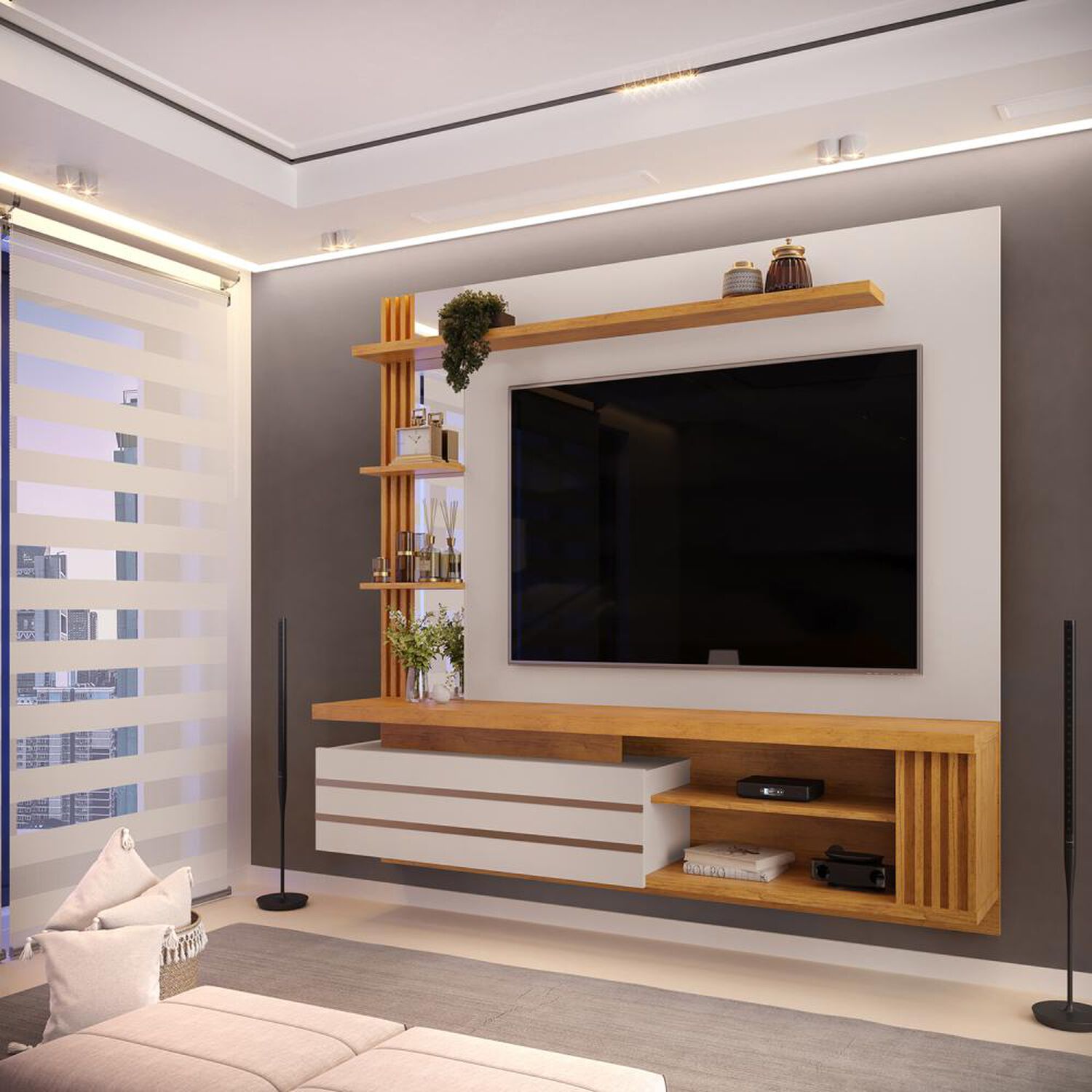 Panel Tv Vekka Home Marin image number 0.0