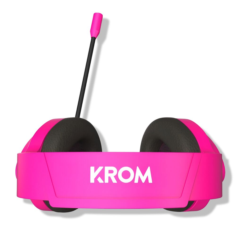Aud&iacute;fonos Gamer De Barbie Rosados Krom Khali Multiplataforma image number 3.0